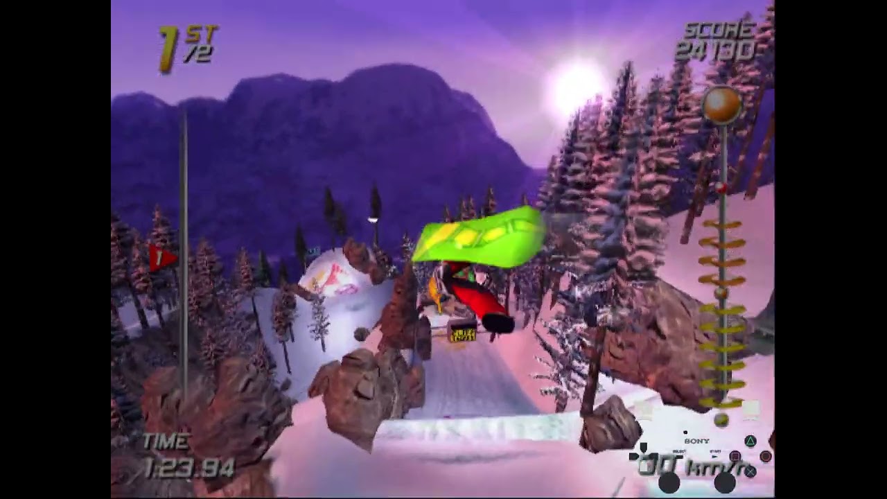 SSX (2000) - Elysium Alps Race - 3:08.63