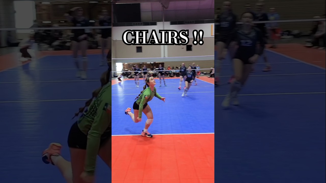 Just a few of my Chair Encounters #libero #volleyball #dmoon #d1athlete