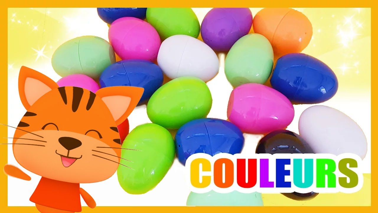 Compétition des couleurs Disney - Apprendre les couleurs - Touni