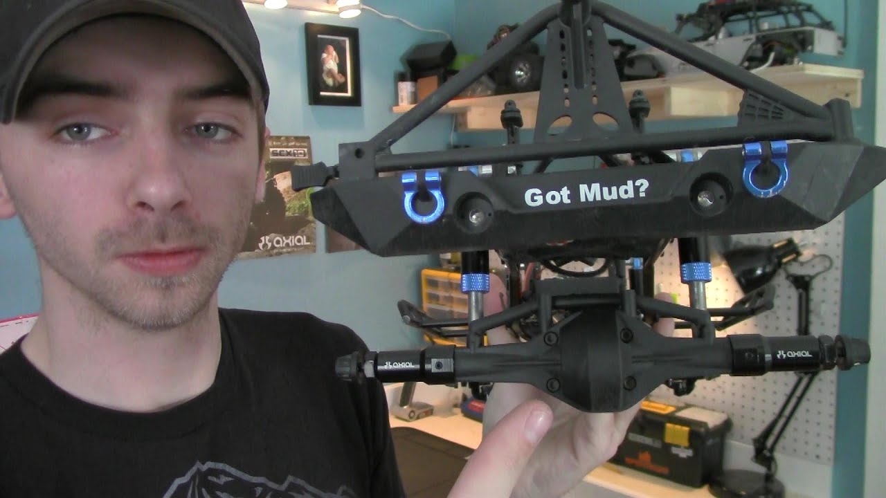 RC Overload - Axial SCX10 Jeep Upgrade - PT 6 - Axle Upgrades!