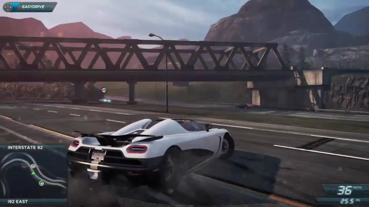 Koenigsegg in Need For Speed Most Wanted 2012! 😱 First time driving this beast!