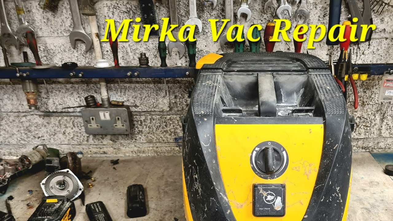 Replacing the power cable / lead on a Mirka Hoover / vacuume.