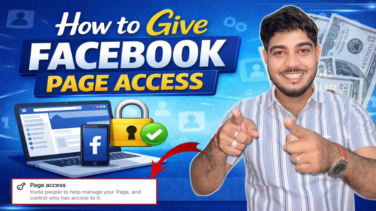 Facebook Page Access Kaise De | How To Give Facebook Page Access (Full Tutorial 2026)🔥