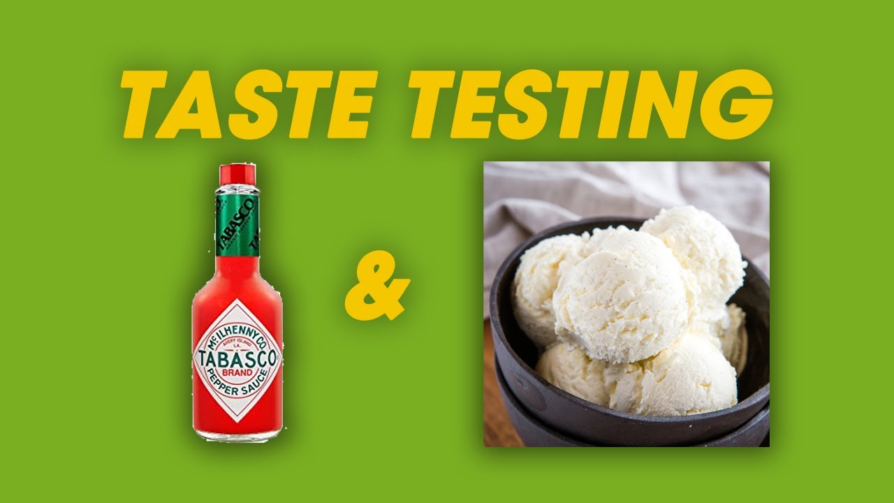 Happy Thanksgiving - Trying Tabasco on Ice Cream! You Won&rsquo;t Believe It!
