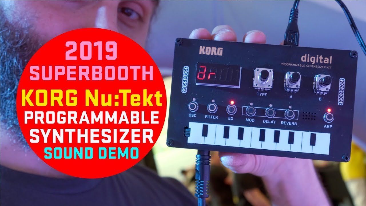 Korg Nu:Tekt - Sound Demo (no talking) #superbooth2019