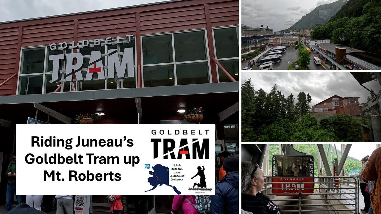Riding Juneau’s Goldbelt Tram up Mt  Roberts