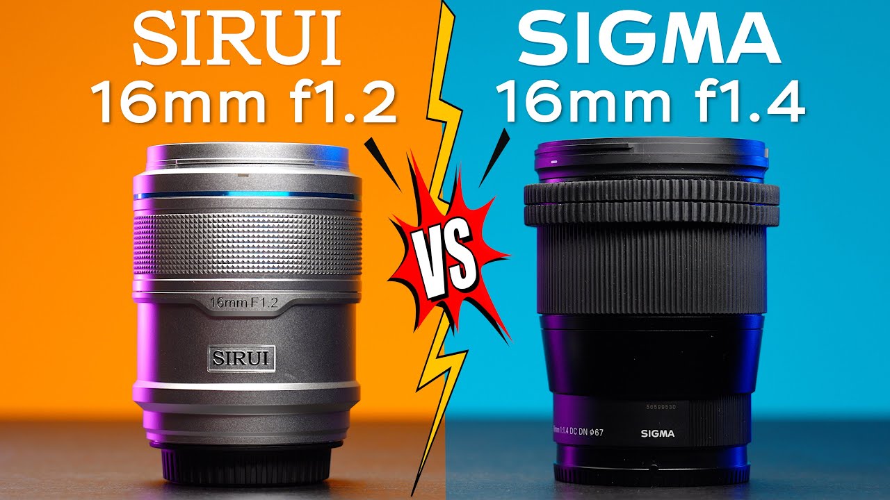Best Fast AF Wide Lens for APS-C Sony E - Sirui Sniper 16mm f1.2 vs Sigma 16mm f1.4