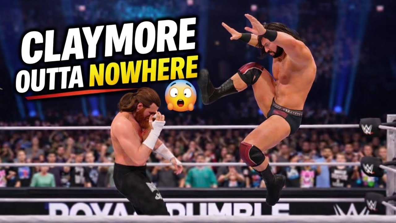 Wwe2k25 Mobile This Match Went HARD 😱 Drew McIntyre vs Sami Zayn  #wwe #wwe2k25 #romanreigns 