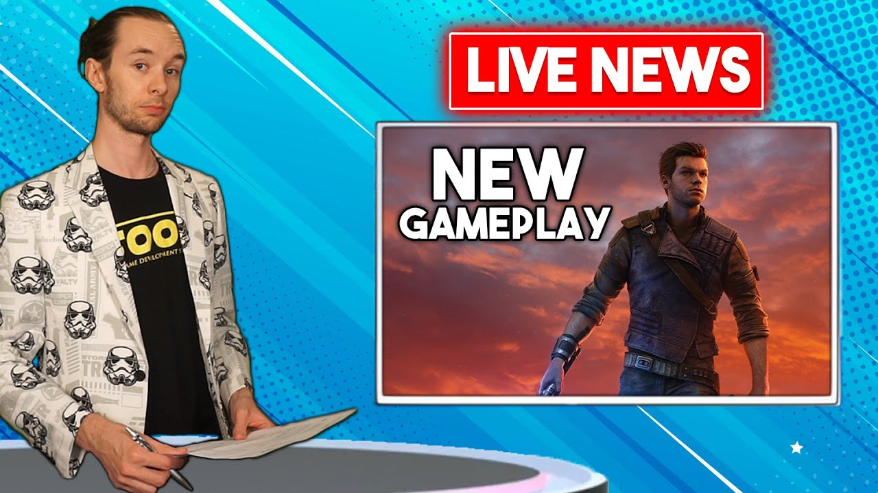 LIVE NEWS: New Star Wars Jedi: Survivor Gameplay drops TODAY - LIVE BREAKDOWN
