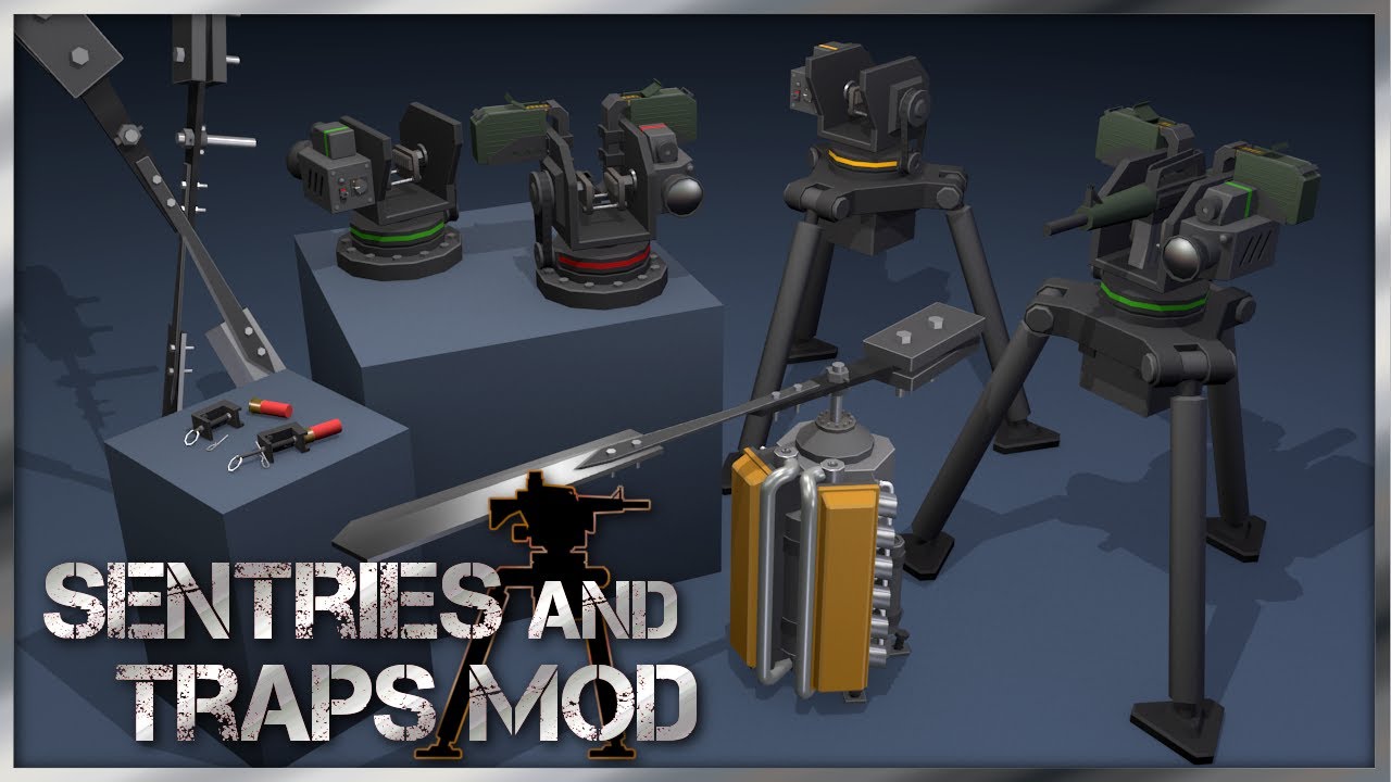 Sentries and Traps Mod - New Unturned Mod