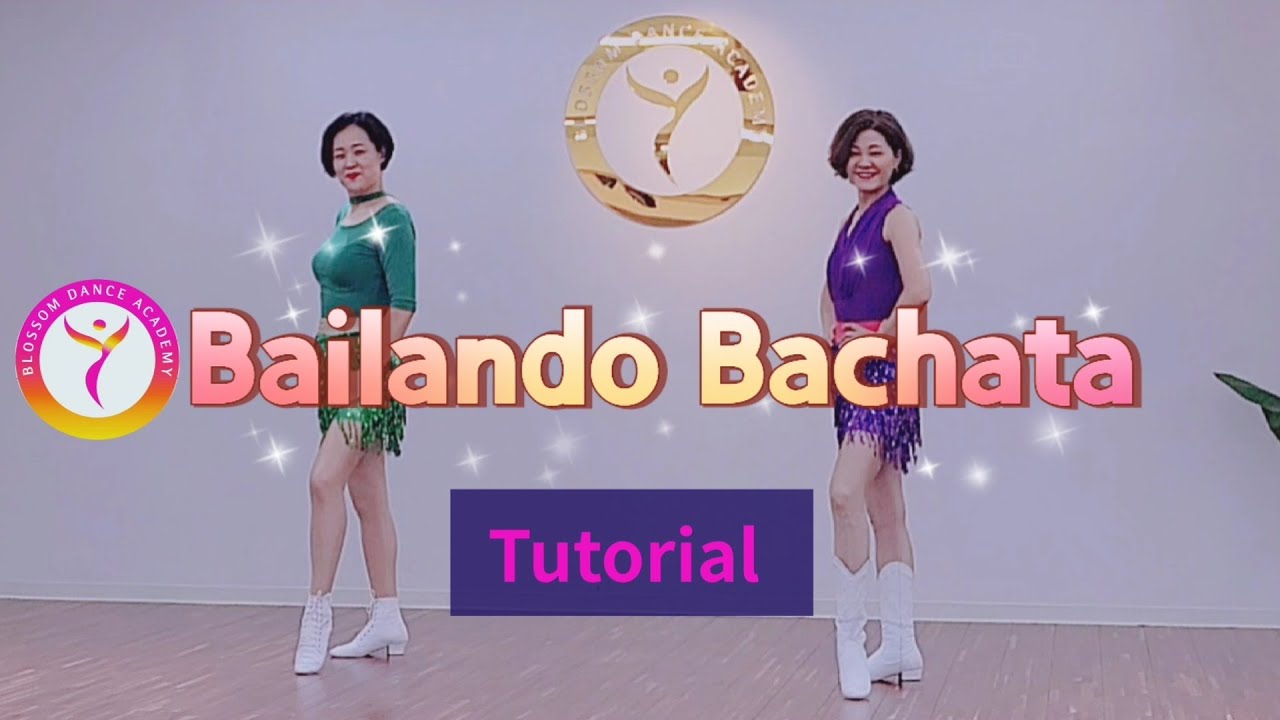 [Tutorial]Bailando Bachata Line dance||바일란도 바차타 라인댄스(스탭설명)