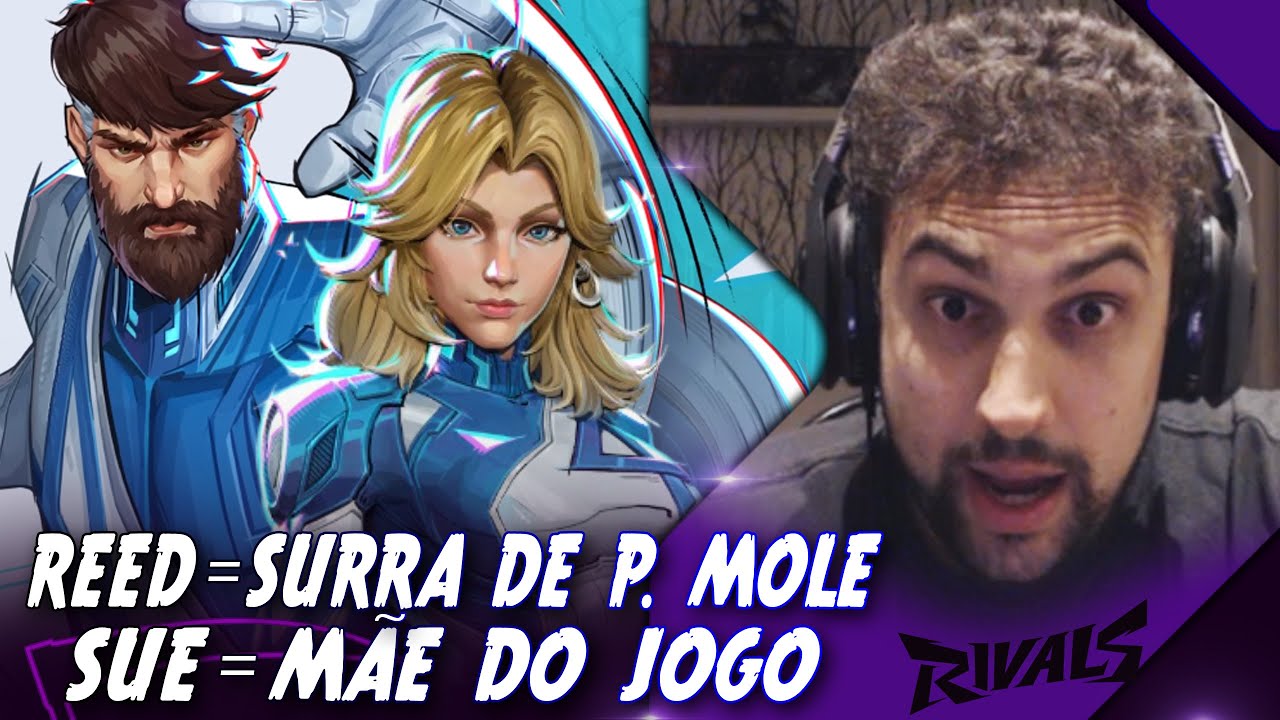 Marvel Rivals: Testando Sr. Fantástico e Mulher Invisível no Mapa novo!