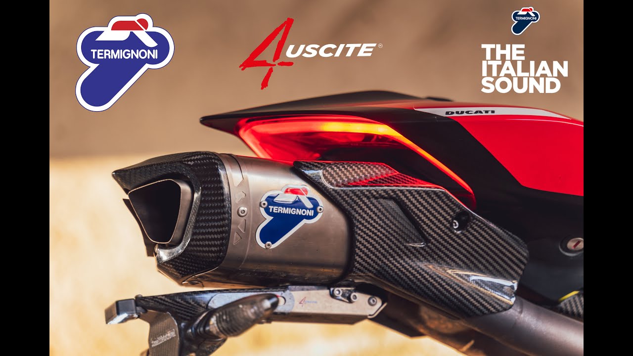 Ducati Panigale V4R TERMIGNONI 4 USCITE Exhaust Sound & Ride | Chennai | South India's Only V4R KIT