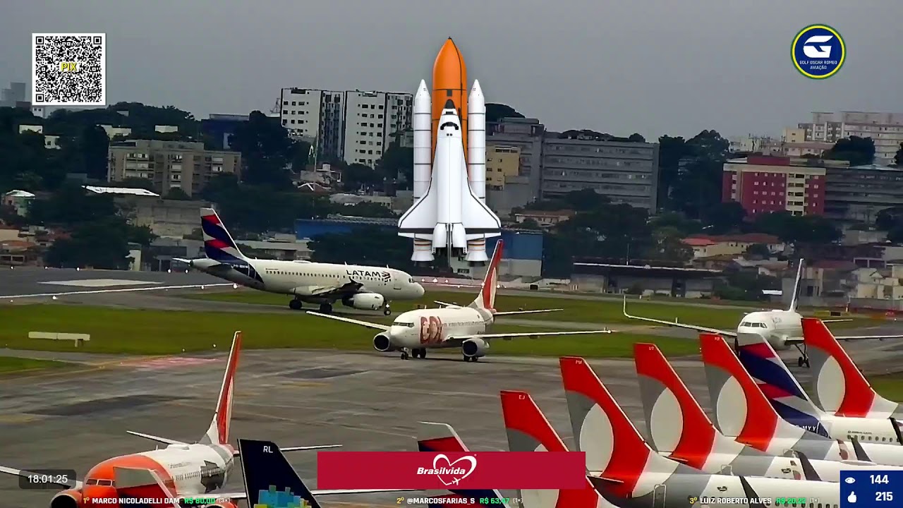 27/02/2026 - LIVE CGH, GRU, VCP - CÂMERAS GOLF OSCAR ROMEO AVIAÇÃO