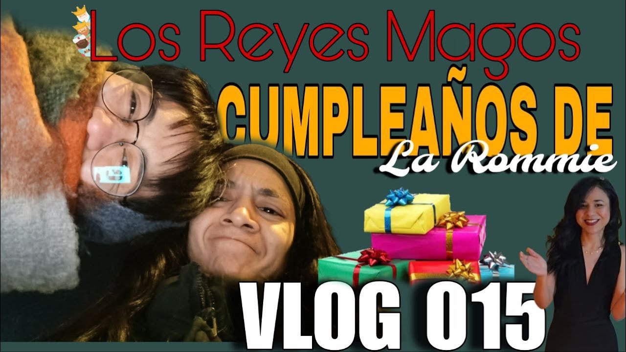 Nieve⛄​​, Cabalgatas de Reyes👑 y Pupusas hondureñas para el Cumpleaños de la Rommie ✨​