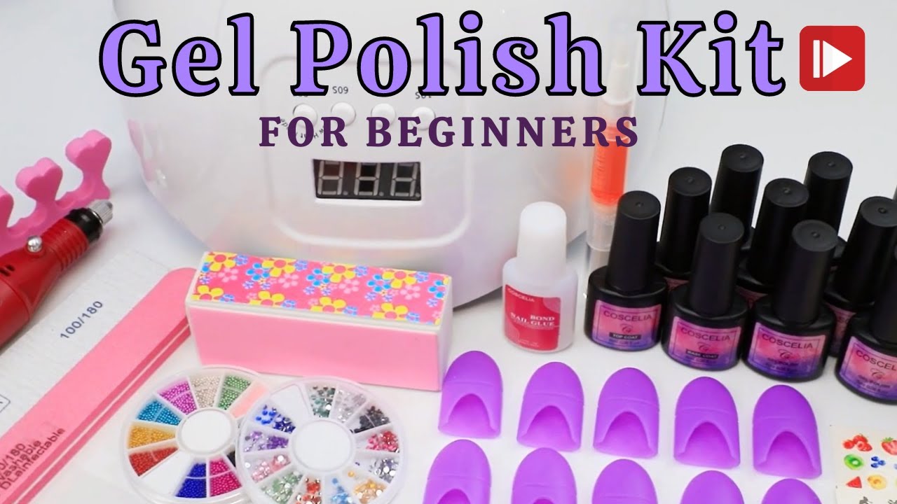 How To Do Gel Nails At Home - Coscelia Gel Nail Kit