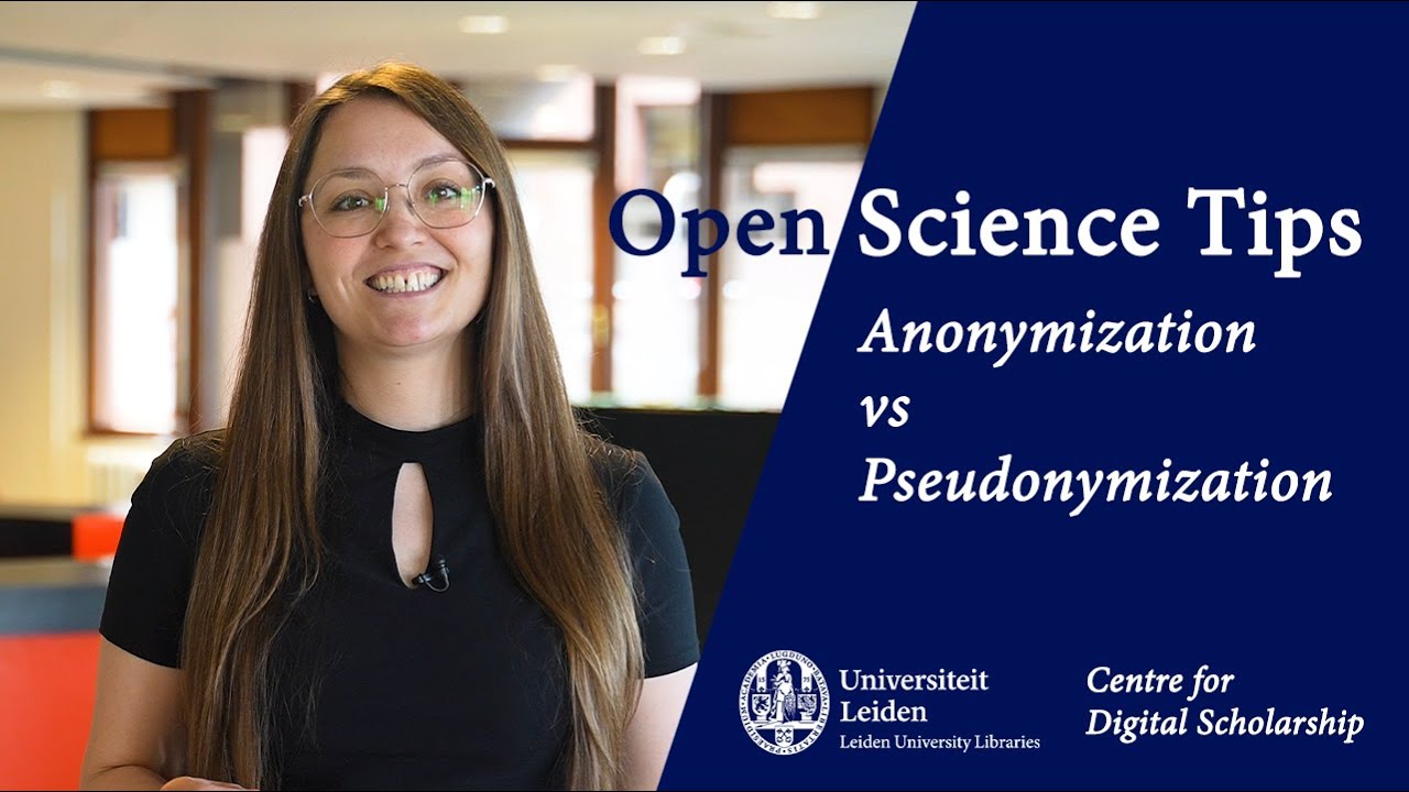 Anonymization vs Pseudonymization | Open Science Tips