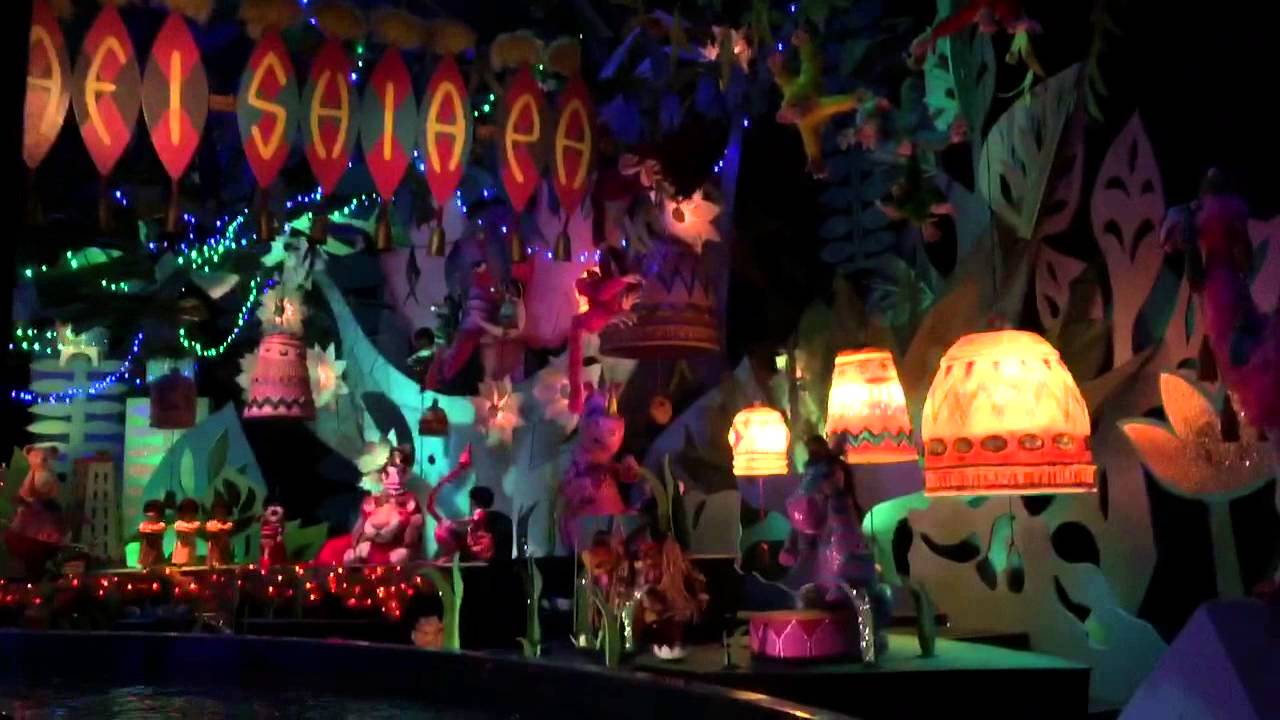 Small World Holiday Disneyland 2014
