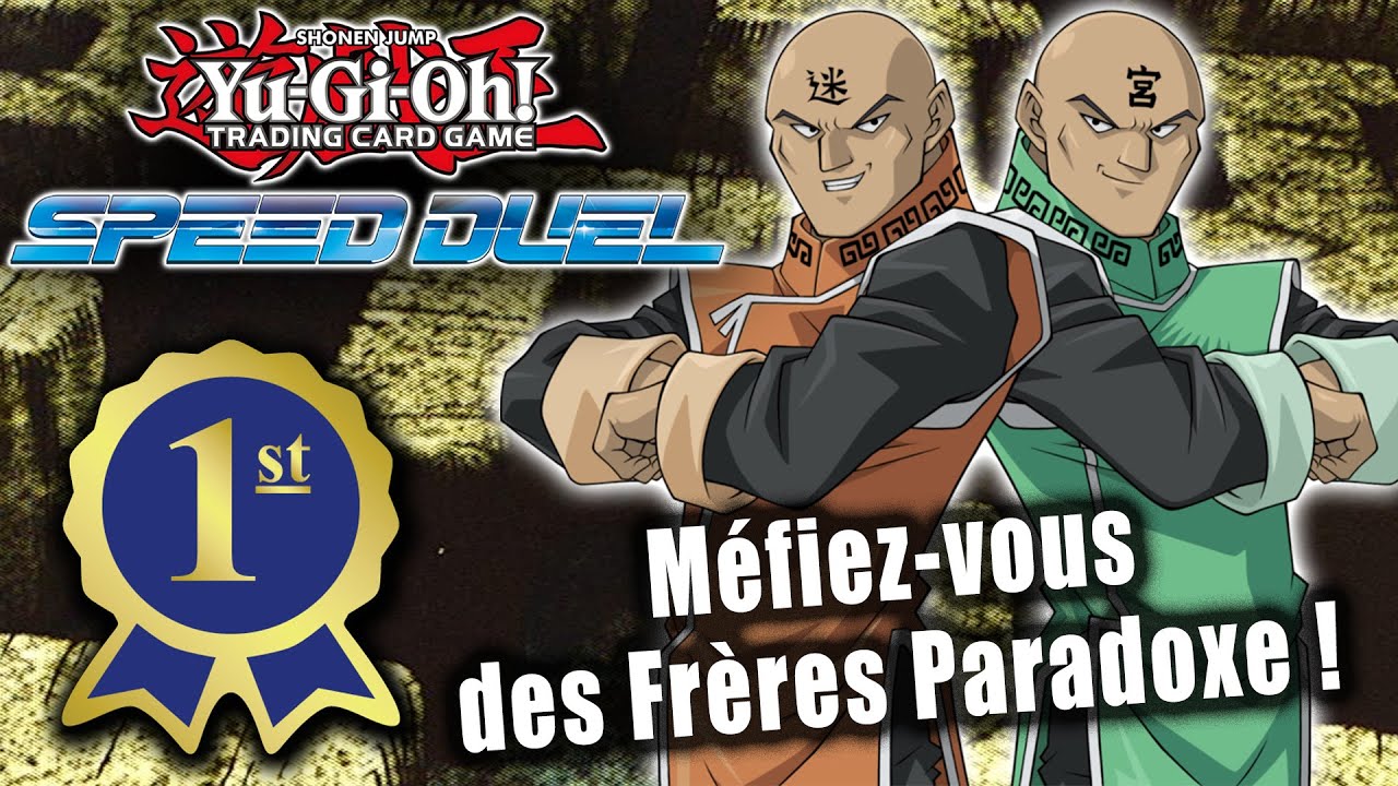1ST PLACE Speed Duel GX : Midterm Paradox EVENT Deck Profile 2022