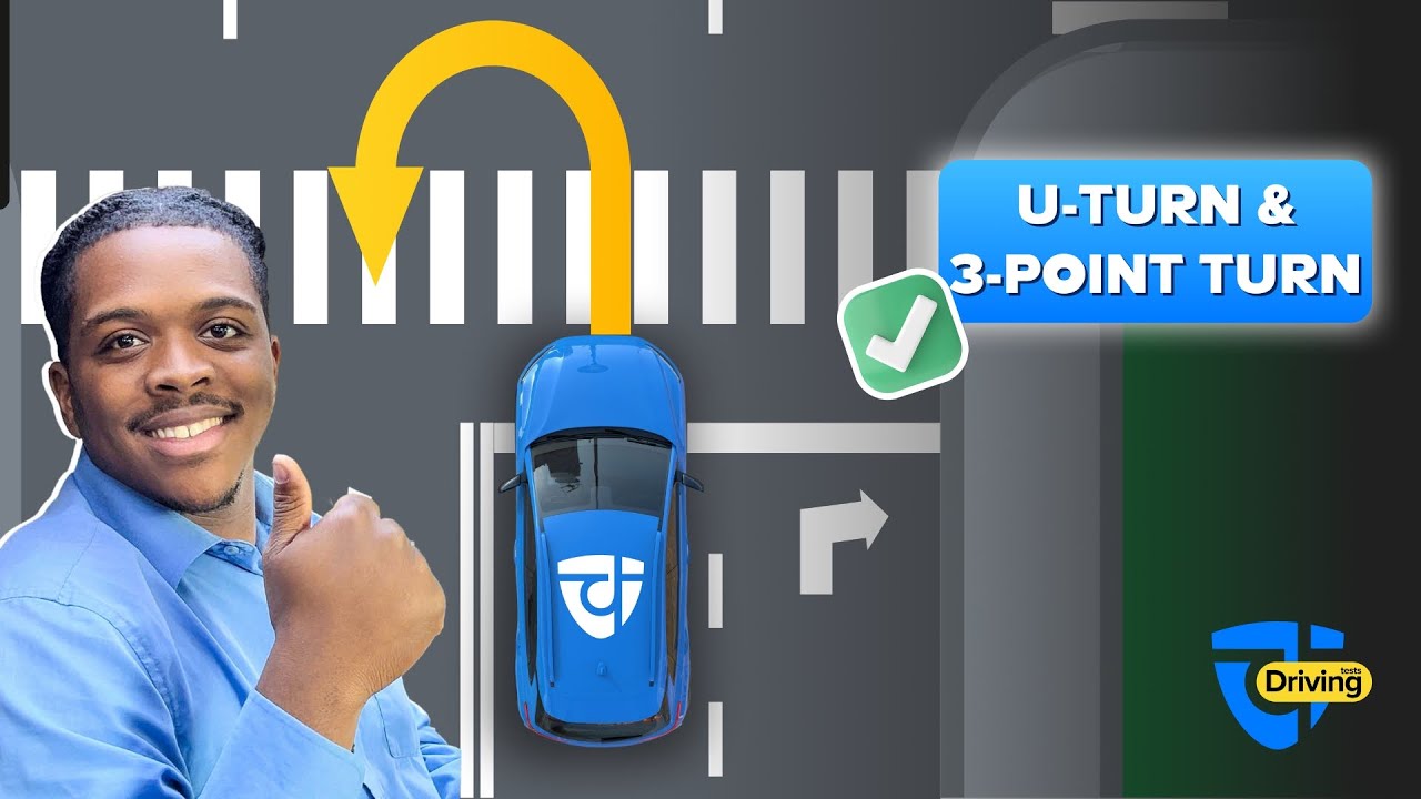 U-Turn & 3-Point Turn Made Easy | Step-by-Step Guide