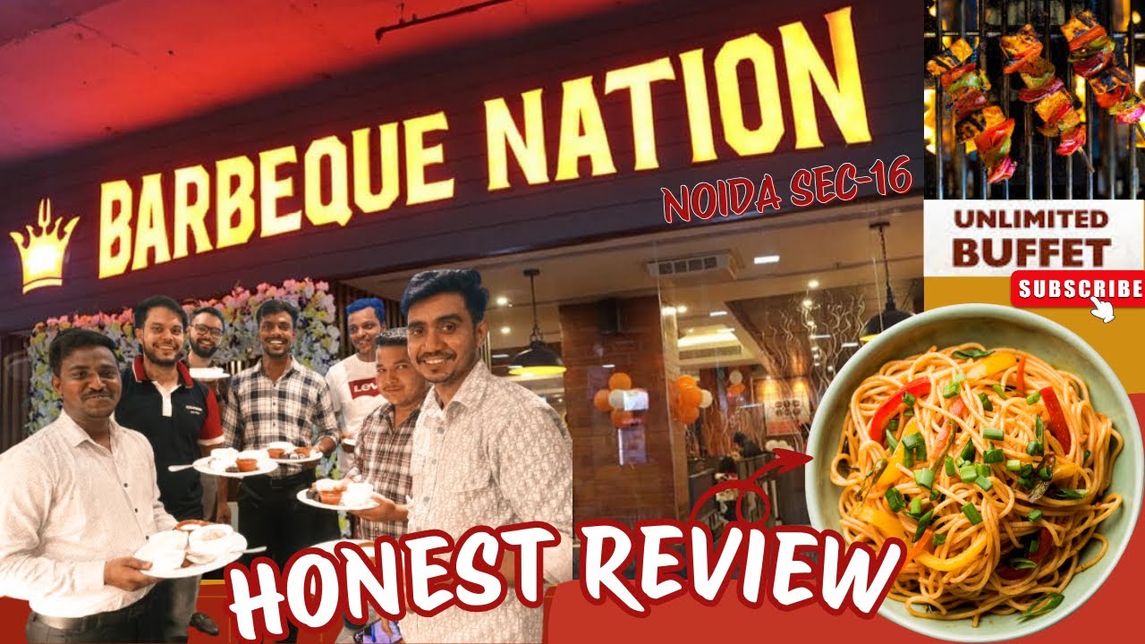 UNLIMITED FOOD BUFFET 😱 With Office Colleagues AT BARBEQUE NATION || Vlog Wala Sumit 