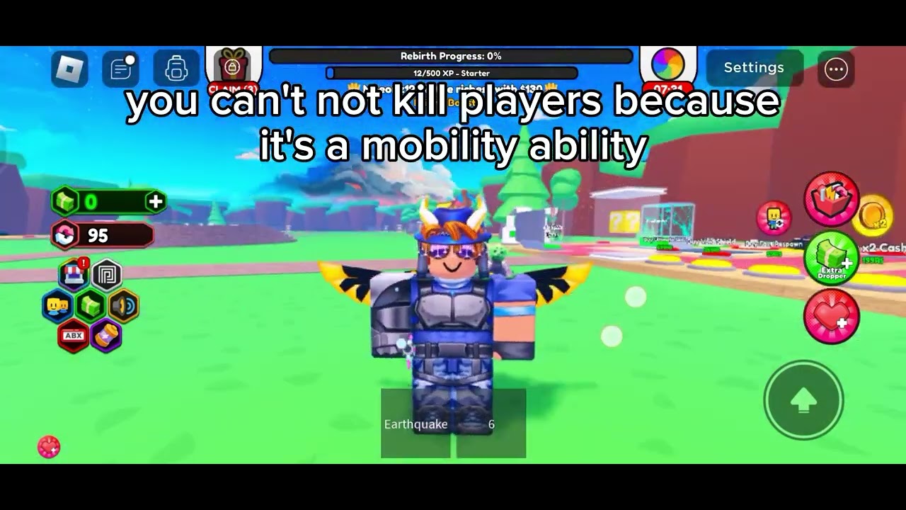 *roblox*Showcaseing all 95 rebirth skills in anime power tycoon