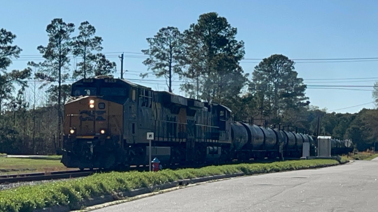 CSX F728 Rocky Mount NC 03/18/2026 Wednesday Afternoon Local Departing the Yard 