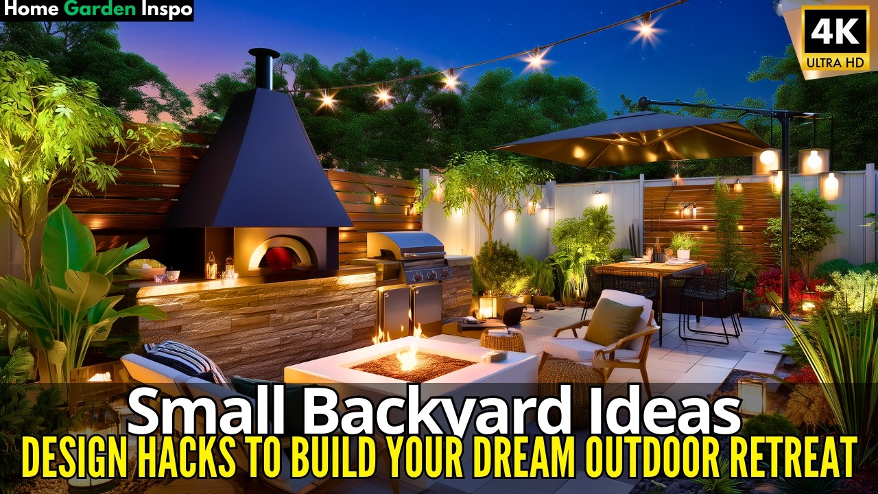 Small Backyard Ideas 2025: Design Hacks to Build Your Dream Outdoor Retreat