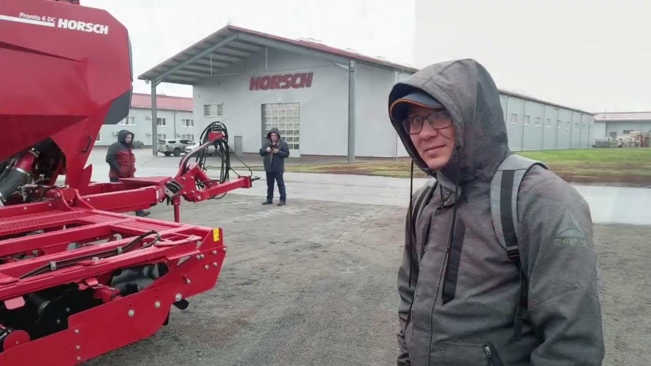 Терра Групп и Смоленские аграрии на заводе HORSCH Русь в Липецкой области