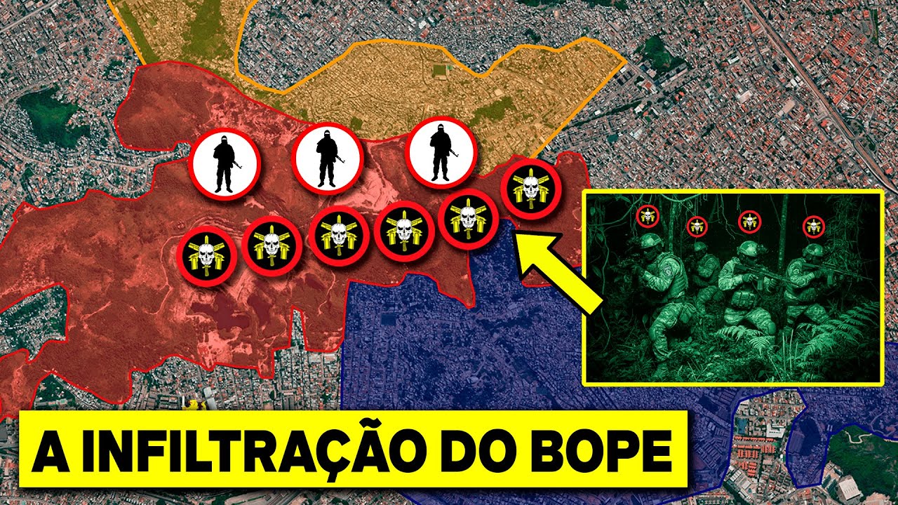 Como o BOPE se Infiltrou na Serra da Misericórdia Sem Ser Visto Pelos Criminosos