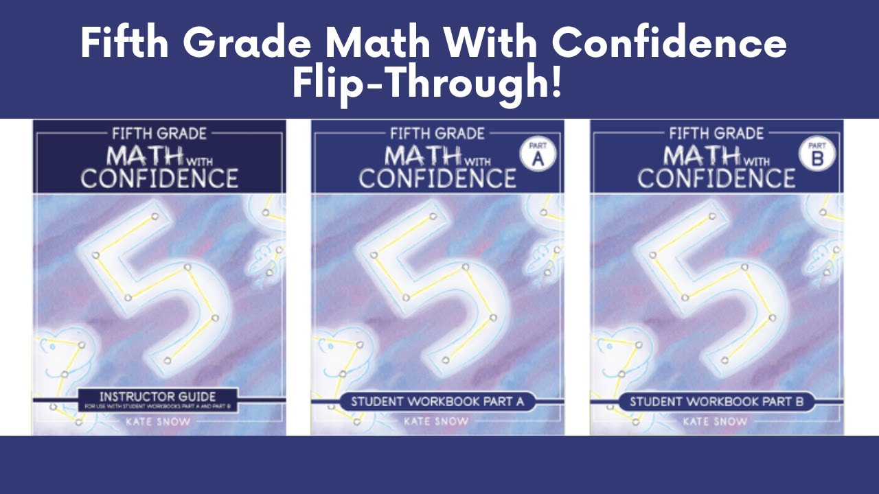 Fifth Grade Math with Confidence Flip-Through with the Author