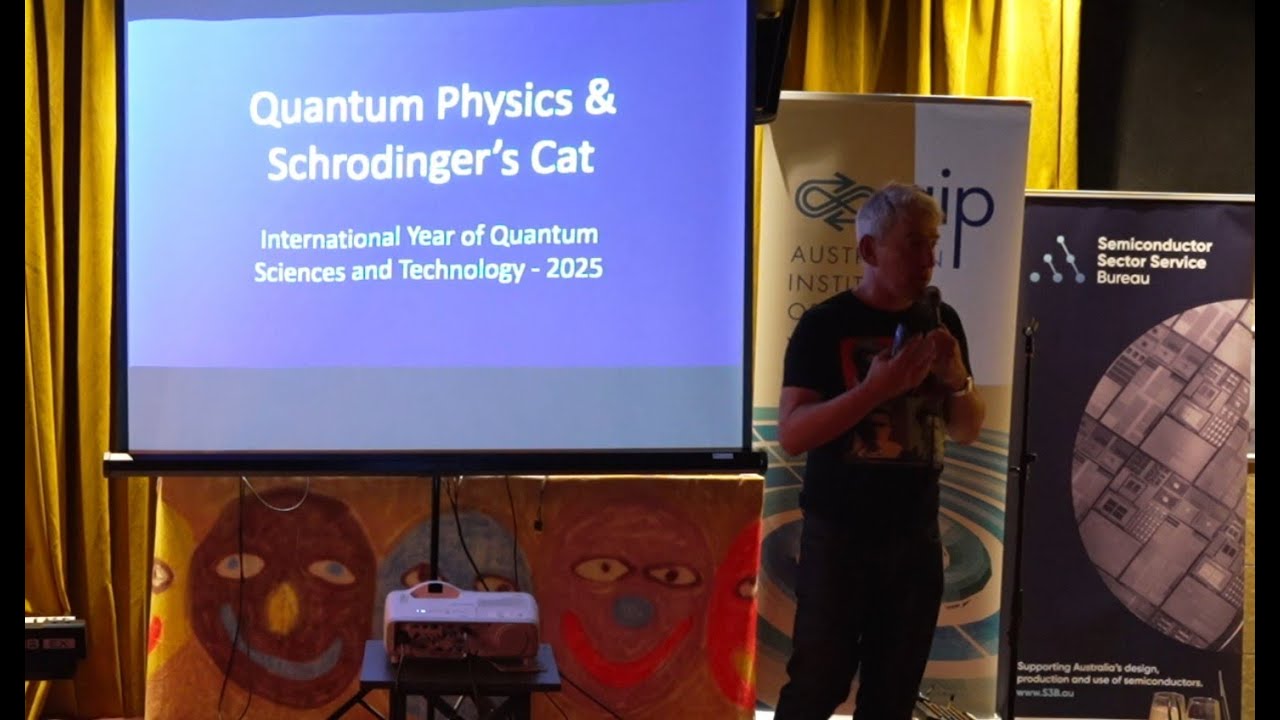 MC Phil Dooley - Living in a Quantum Paradox - 2025 AIP Physics in the Pub (NSW)