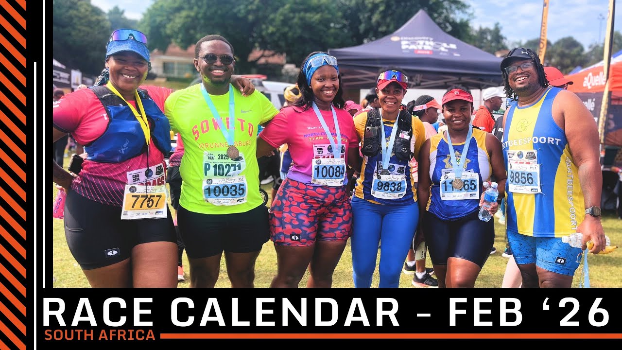 Planning Your February 2026 Races? 🇿🇦 South Africa’s Full Road Running Calendar
