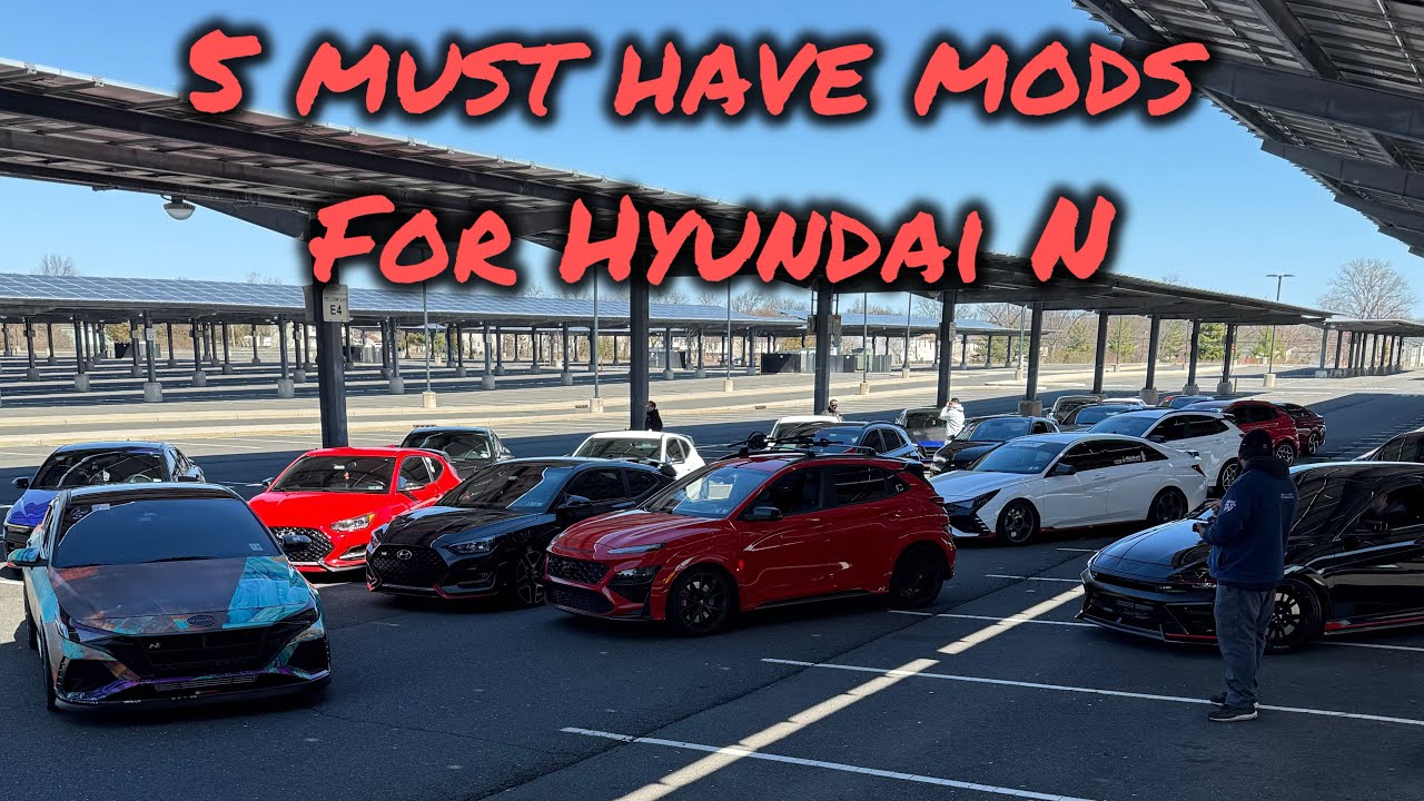 First 5 performance Mods for Hyundai Elantra / Kona N for track / fun daily