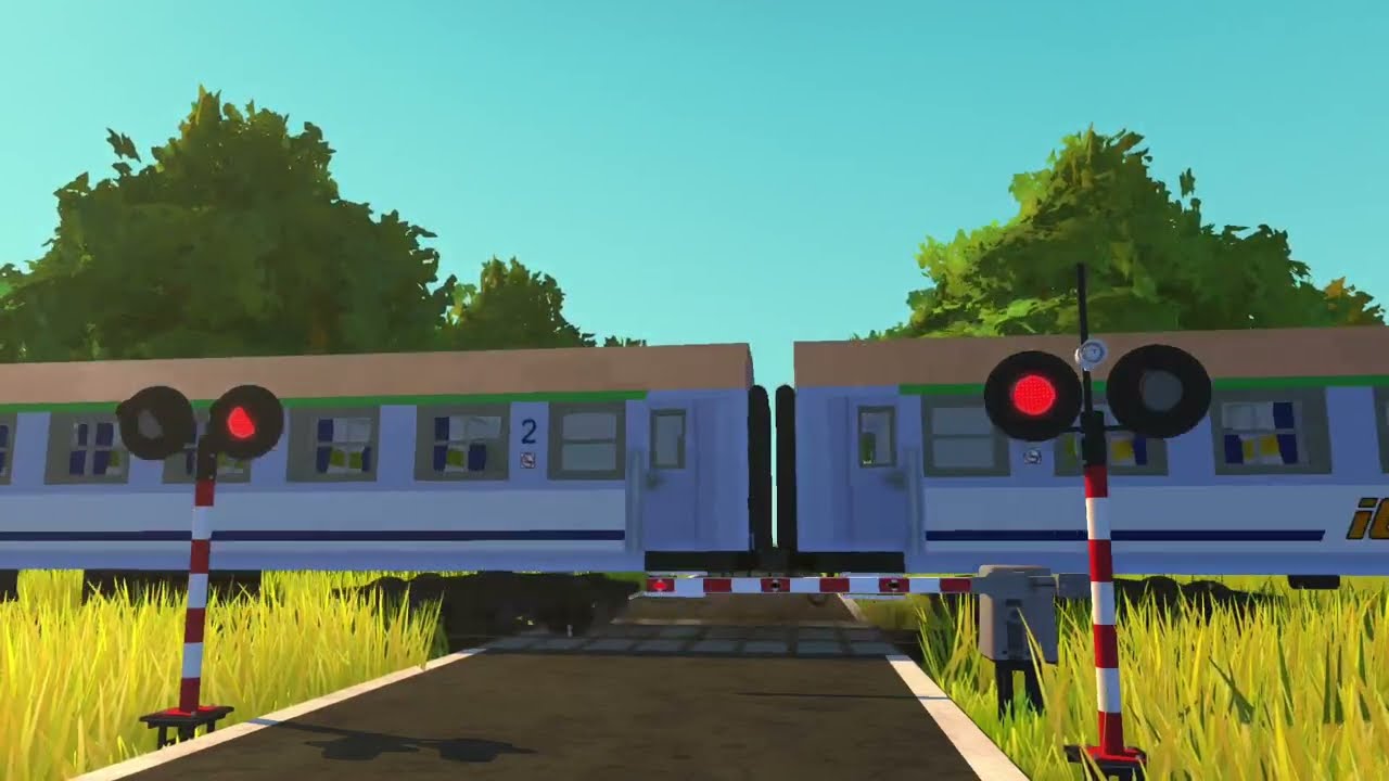 Przejazd kolejowy niedaleko p.o. Łupowo ul. Krzemieniecka (Scrap Mechanic)