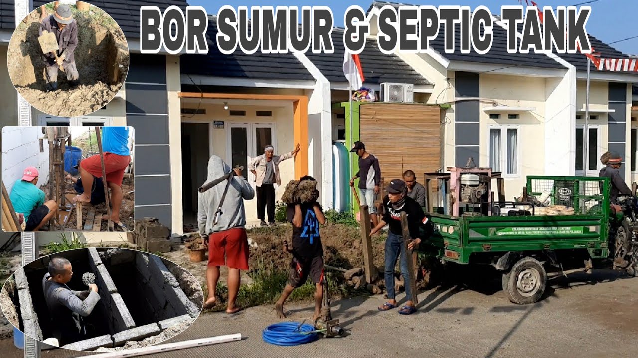 BIKIN SEPTIC TANK & BIKIN SUMUR BOR PERUMAHAN SUBSIDI | RENOVASI RUMAH SUBSIDI