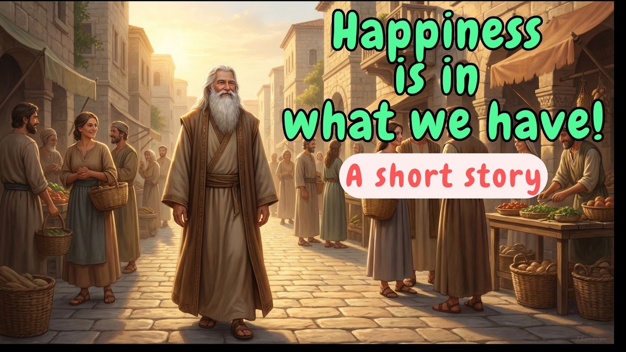 Let us be content with what we have | A short moral story