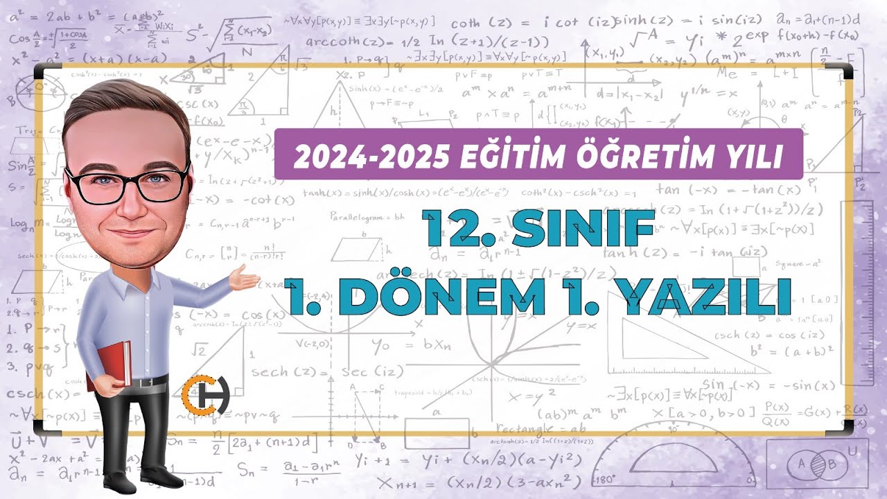 12.Sınıf 1.Dönem 1.Yazılı Konu Özetli Hazırlık Çalışması |  Logaritma & Diziler