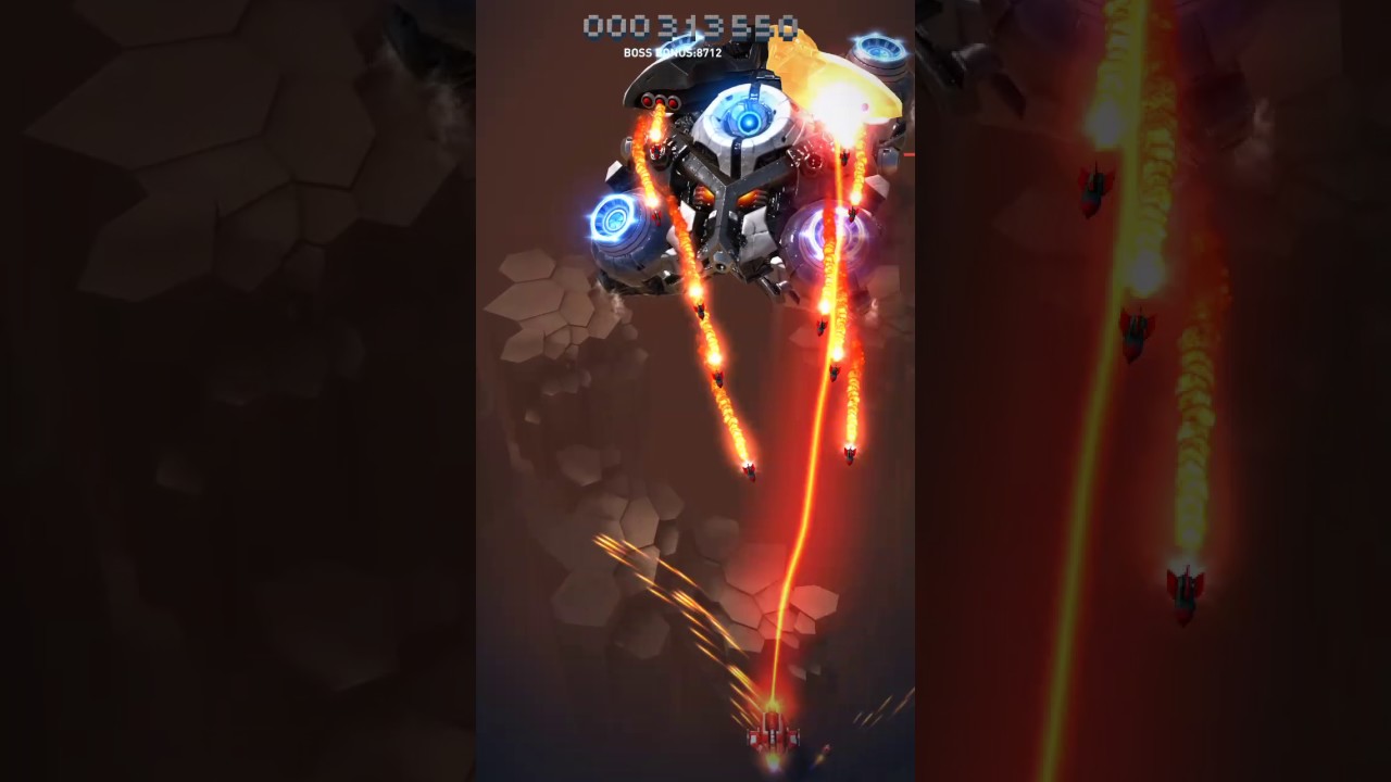 SKY FORCE RELOADED STAGE 13 NIGHTMARE+(ALL MEDALS)