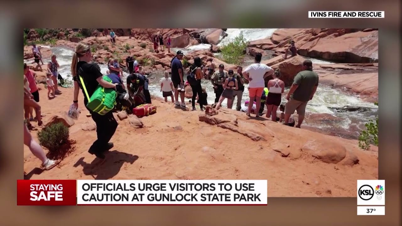 Visitors warned about new underwater dangers at Gunlock waterfalls