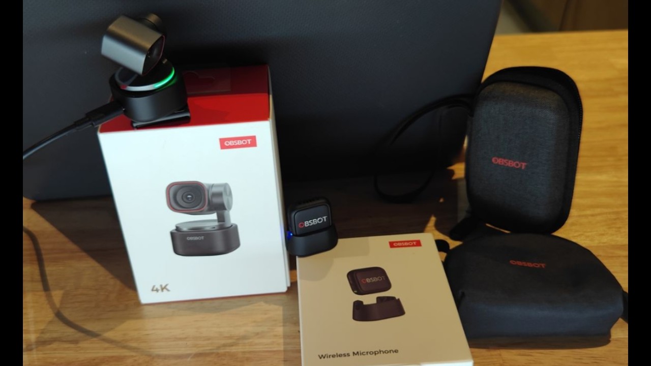 OBSBOT Tiny 3 and OBSBOT Vox SE Wireless Microphone – Review #OBSBOT #Tiny3 VoxSE