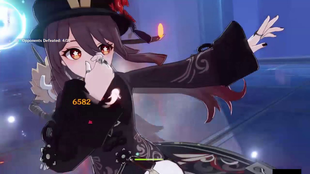 Hu Tao Fighting style! [Genshin Impact]