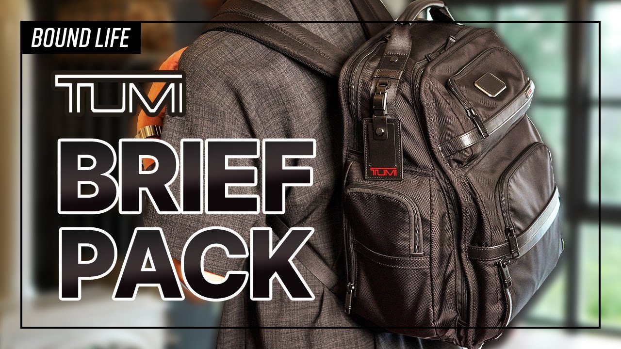 【傑作バックパック】TUMI ALPHA BRIEF PACK｜徹底レビューでブリーフパックの“実力”を検証！