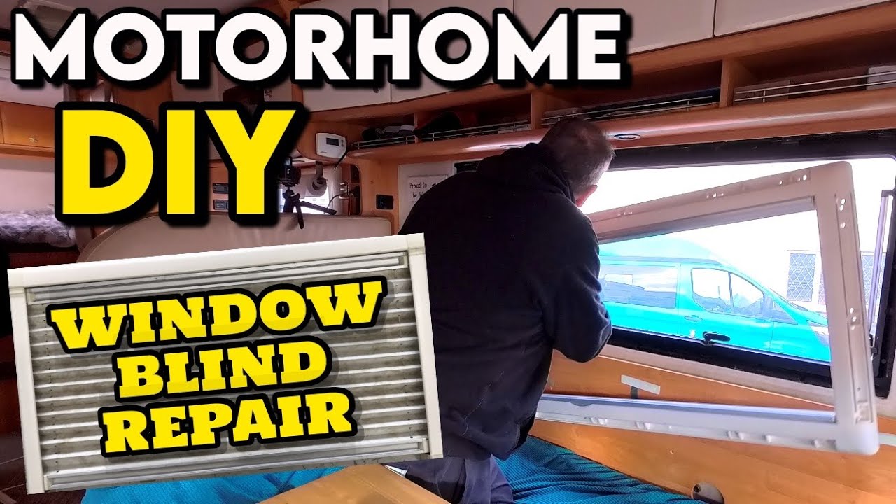 MOTORHOME DIY | Save £££ on Seitz (Dometic) Window Blind Repair