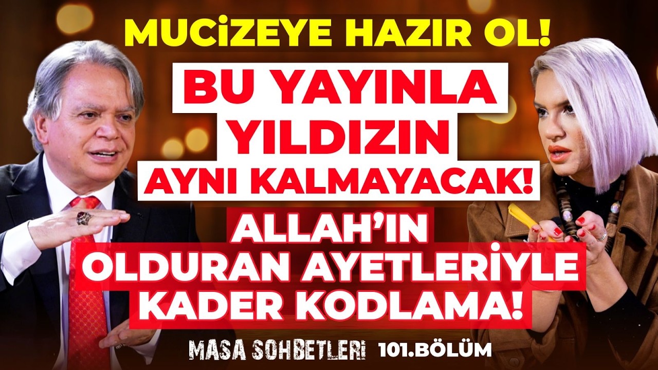 MUCİZEYE HAZIR OL! BU YAYINLA YILDIZIN AYNI KALMAYACAK! Allahın Olduran Ayetleriyle KADER KODLAMA!