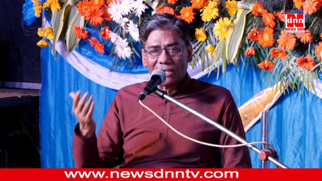 Dr Nigam Sharing Sahaja experience at seminar in Dehradun