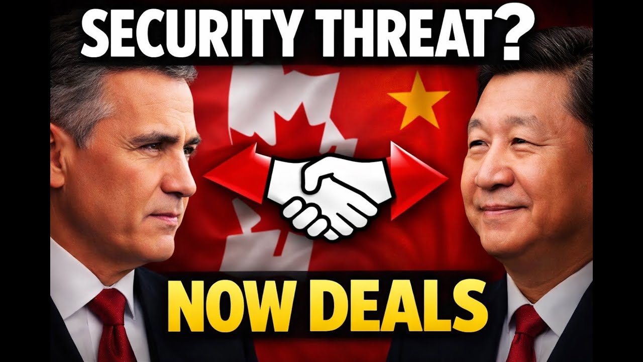 🚨 Carney Called China a Threat — Now He’s There Making Deals (USMCA Hedge)