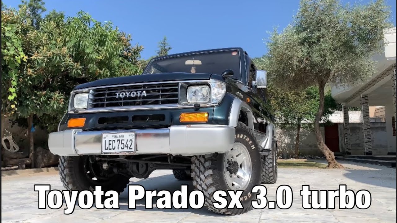 Toyota Prado Sx 3.0 turbo 5 door 1995 Model #viral #video