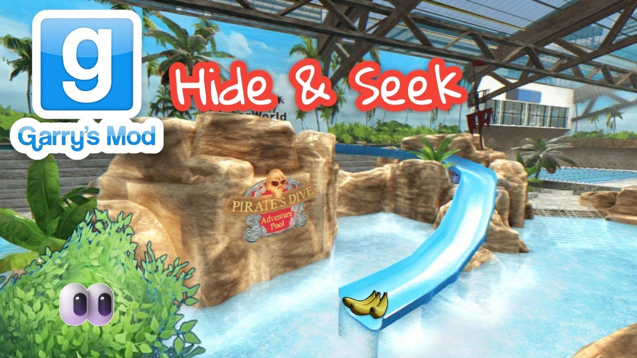 GMOD Hide & Seek | Tropical Waterpark