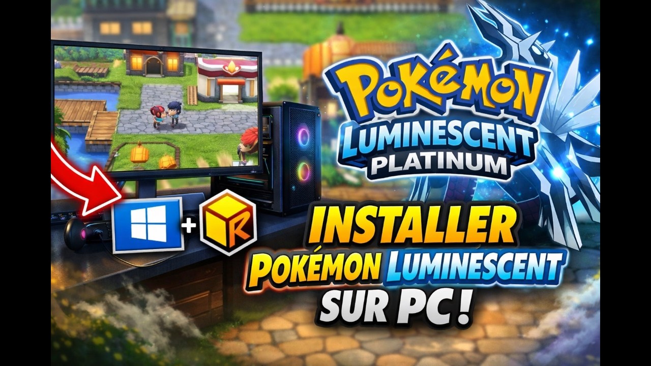 TUTO Installation Pokémon Luminescent Platinum!!!!